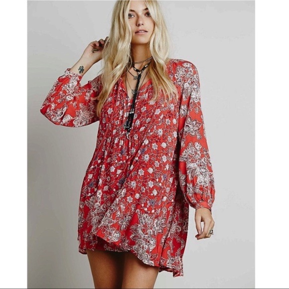 Free People Dresses & Skirts - FREE PEOPLE LUCKY LOOSEY SHAPELESS DRESS XS